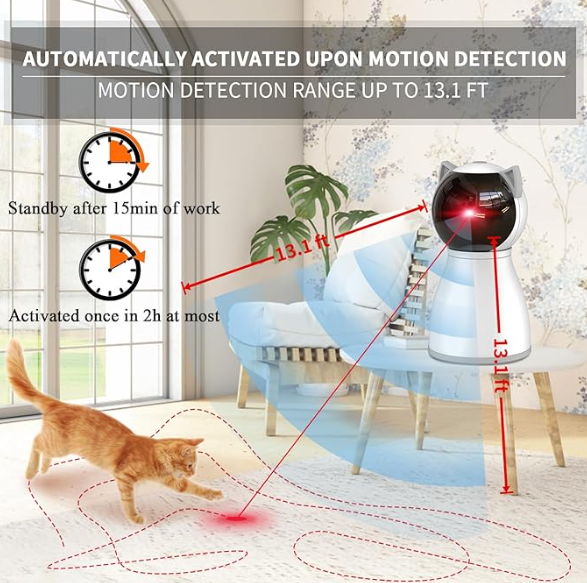 Automatic Cat Laser Toy